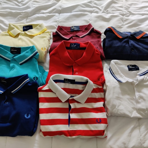 Selling variety of fred perry polo shirts.Price is per polo shirt . - Picture 4 of 10